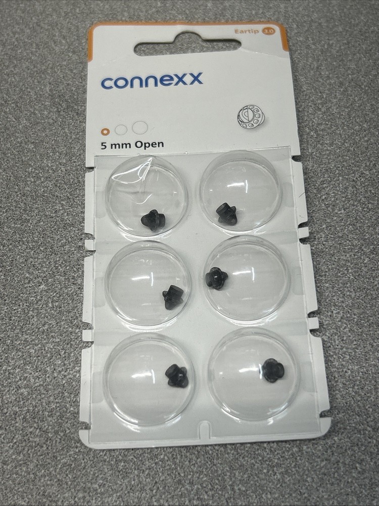 1 Pack 5mm Open Connexx 3.0 Eartip Dome Fits Signia Rexton Widex Miracle Ear USA