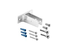 Two Ear Wall Bracket – For 1″ Panels – Zinc Alloy – Chrome Plated (Single Pack)