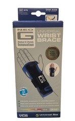 Neo G Universal Wrist Brace For Left or Right Wrist One Size Fits Most *READ*