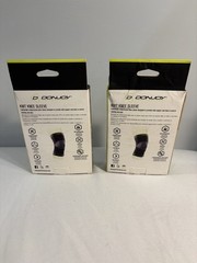DonJoy Performance Knit Knee Sleeve Sz M Fits L or R -Rehab Pain Relief Lot Of 2