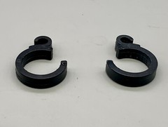 Brake Cable Fastener Clip, 2 Pk, Rollator Parts For Medline Steel Rolling Walker