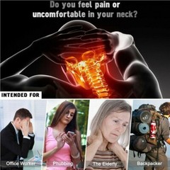 Head Hammock for Neck & Headache Pain Relief Cervical Traction Stretcher Gifts