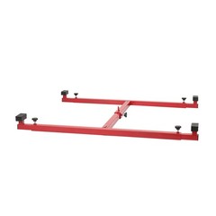 800LB Capacity Adjustable Truck Bed Lift Universal Red Powder Coated Steel 36″