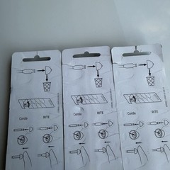 Oticon miniFit Bass 8mm Double Vent Hearing Aid Domes 3 Packs Genuine NEW
