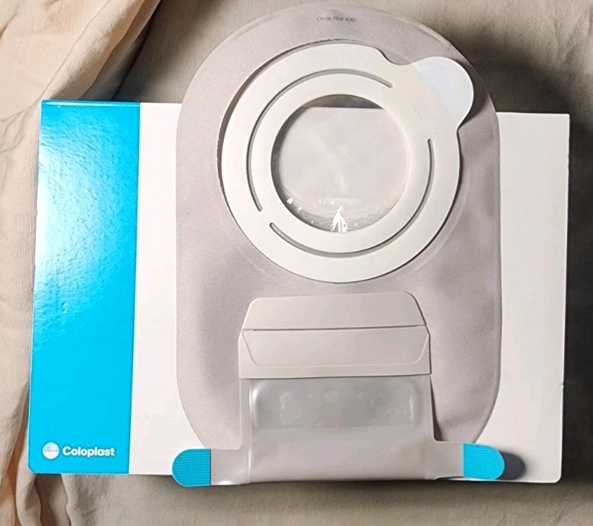 10 Coloplast 12273 SenSura Mio Flex 2-Piece Easy Close 2” WIDE Drainable Pouch