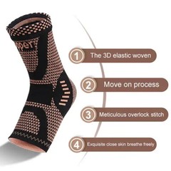 Plantar Fasciitis Compression Ankle Brace Support Foot Pain Relief Sleeve Gym