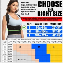 Adjustable Posture Corrector Low Back Support Shoulder Brace Belt for Men Women