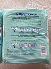 (2) Dignity Super Absorbent Naturals For Moderate to Heavy Protection 25 Liners 