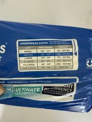 Attends Adult Disposable Underwear Medium 34-44 Maximum Absorbency
