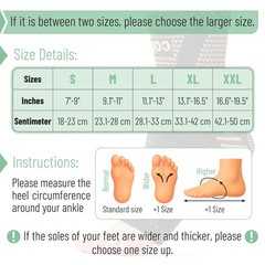 DR JK- Ankle Brace for Women and Men, Large, 1 Pair, Copper and Black, Adjust