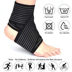 Versatile Adjustable Ankle Support – Ideal for Sprains, Swelling & Tendinitis