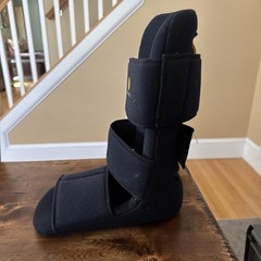 Corflex Padded Plantar Fasciitis Night Splint Support Adjustable & 90° Fixed