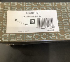 Brizo 24″ Grab Bar. Venetian Bronze. 69310-RB. C2