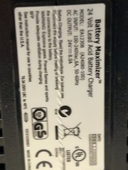 Battery Maximizer 24V 8A Battery Charger for Power Wheelchair Scooter EA1230B