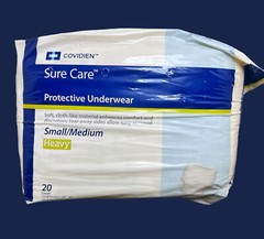 ✨COVIDIEN Sure Care Plus Protective Underwear Small – Medium 34″- 46″ REF 1605