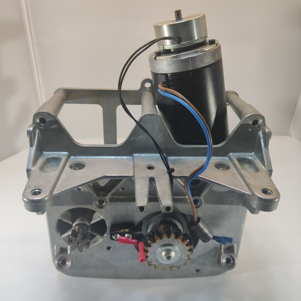 Bruno SRE 3000/3050 Stairlift Motor Brake Gearbox Assembly with frame and wiring