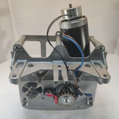 Bruno SRE 3000/3050 Stairlift Motor Brake Gearbox Assembly with frame and wiring