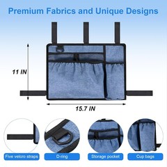 Universal Walker Bag w/ Cup Holder – Water Resistant Storage for Seniors