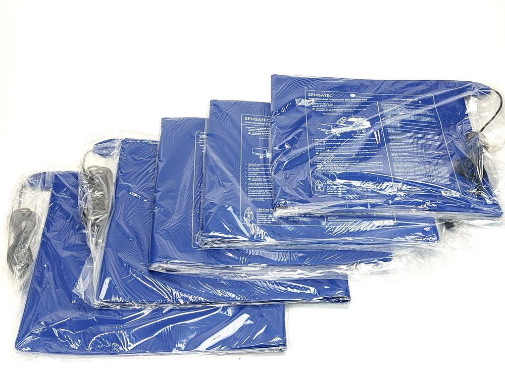 Box of 5 Sensatec Anti-Microbial Disposable Medical Bed Sensor Pad 25140A