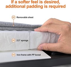 Electric Power Lifting Adjustable Bed Back Rest PatientLumbar Support (380)