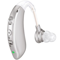 1PCS Rechargeable Digital Hearing Aids Behind The Ear Invisible Sound Amplifiers