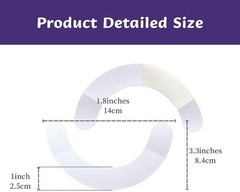 Ostomy Barrier Strips, Elastic Skin Barrier Strips for Colostomy Bags, Leak-P…