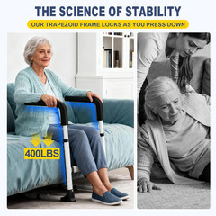 Couch Stand Assist for Elderly,Adjustable & Non-Slip Handles | Heavy Duty Stand