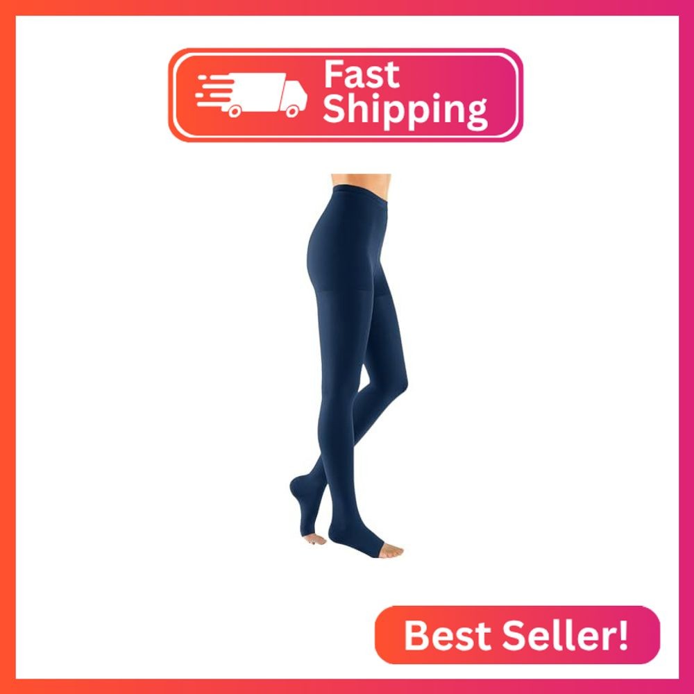 SKYFOXE Medical Compression Pantyhose Stockings for Women Men Plus Size Support