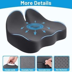 Cushion Lab Patented Pressure Relief Seat Cushion for Long Sitting Hours New