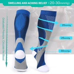 Women Men Compression 20-30 mmHG L/XL – XXL Socks Stockings Knee High Medical