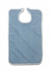 Bib Hook and Loop Closure Reusable Terry Cloth -1 Count