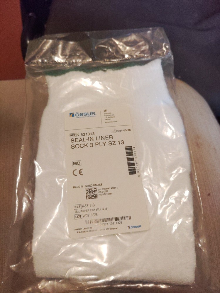 3ply Seal-in Liner Sock K-531313 K531316 size 13&16