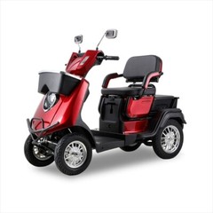 Heavy-Duty 4 Wheel Mobility Scooter 36 Miles 2 Steater 1000W for Senior Adults