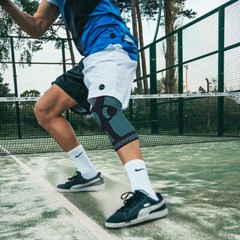 2 Knee Brace Sleeve Compression Support Sport Gym Joint Pain Arthritis Relief