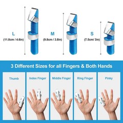 Trigger Finger Splint Brace for Thumb Index Middle Ring Pinky, Metal Foam Broken
