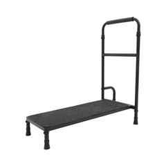 Bed Step Stool With 5 Leg And Adjustable Handle For Elderly 30.31*11.81 in