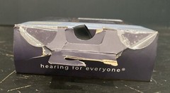 Audien Atom One Rechargeable OTC Hearing Aids DAMAGE BOX (B10)