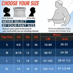 Women Men Compression Lumbar Support Belt Back Brace For Lower Back Pain Relif
