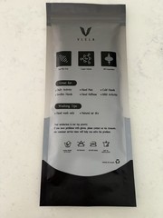Vlela Copper-Infused Arthritis Compression Gloves Unisex Size Large 1 Pair Black