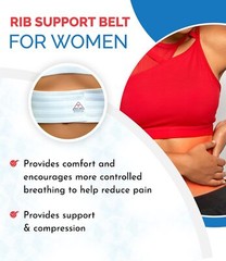 ITA-MED Elastic Rib Support For Women – 6″ Wide