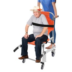Multi-function Mobility Chair Emergency Stair Climbing Wheelchair W/safety Strap