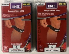 2 Mueller Sports Care Jumper’s Knee Strap, NEW Basketball, Runners, Patellar
