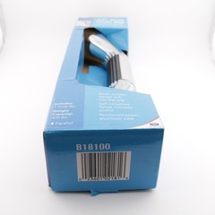 Carex 12in Wall/Bath Grab Safety Bar w texture Chrome Plate Steel (NEW IN BOX)