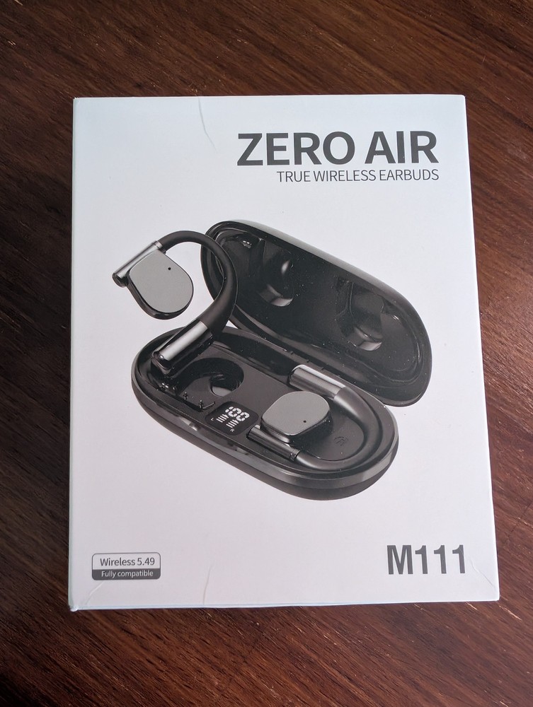 Zero Air M111 True Wireless Earbuds -Bluetooth 5.0 . Fast USB Charging