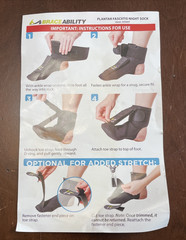 Plantar Fasciitis Night Sock Soft Foot Boot Pain Metatarsalgia BraceAbility