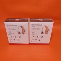 RCA OTC Hearing Aid iP22 Water Resistant Rechargeable Color Beige Right And Left