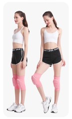 1 Pair Yoga Sport Compression Brace Usisex Knee Pads Sleeves Support Dance Pads
