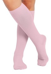 Cherokee Compression Knee High Support Socks 8-12 mmHg YTSSOCK1 4 Pair Pack