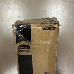Project Source Concealed Screw 42-in Matte black Wall mount ADA Compliant