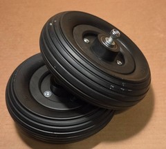 PAIR 7″ x 2″ Caster Wheels for Quickie Power Chairs Pulse 6 5 Q500M Q300M #2
